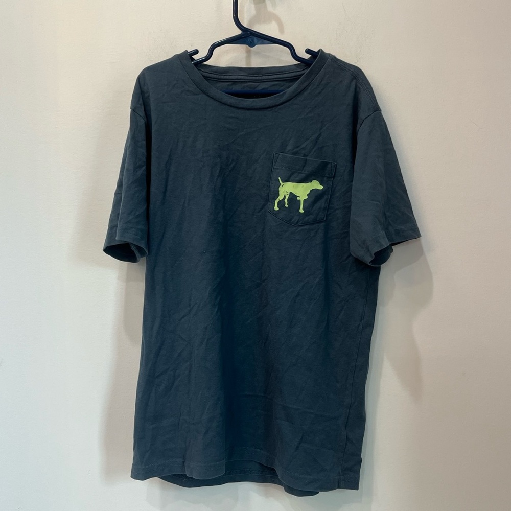Southern Point boys graphic shirt size Medium blue green Boys